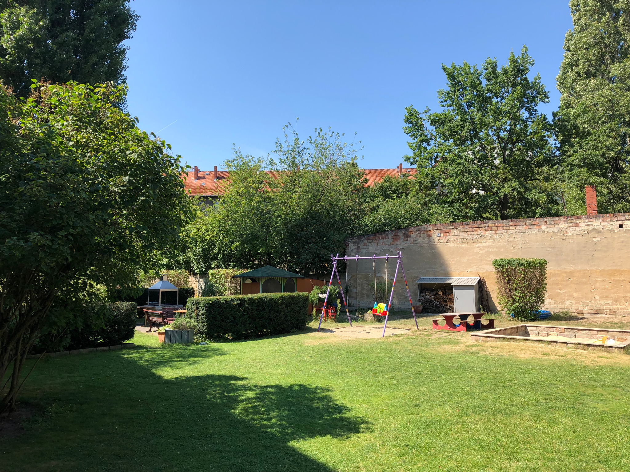 Garten einer Immobilie